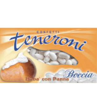 Teneroni babà con panna  da 500 grammi