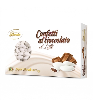 Confetto al cioccolato  a latte 300 pezzi da 1kg
