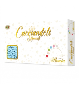 Cuoriandoli sfumati celesti da 500g