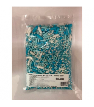 Festival drageès mix 500gr CELESTE